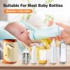 Portable Baby Milk Warmer 5 Temperature Adjustable Handhold Bottle Warmer with Fast Charge Adapter for Outdoor Car Travel