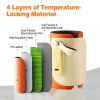 Portable Baby Milk Warmer 5 Temperature Adjustable Handhold Bottle Warmer with Fast Charge Adapter for Outdoor Car Travel