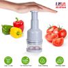 Manual Food Chopper Vegetable Chopper Dicer Garlic Mincer Onion Cutter Salad Press Chopper Hand Nut Chopper