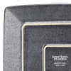 Better Homes & Gardens Dark Gray Square-Shaped Dinner Plate