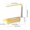 Sink Rack; Telescopic Drain Rack; Kitchen Supplies; Multi-functional Pull-out Storage Rack; Can Be Hung Dishwashing Rag Rack